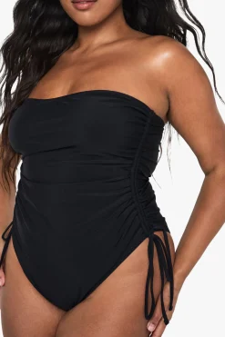 Plus Maillot de Bain Essentials Gainant avec Fronces pour le Ventre