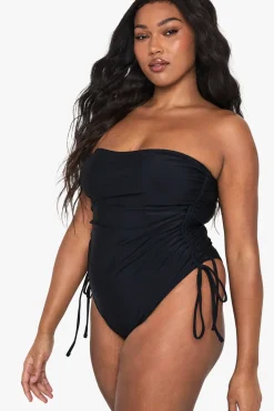 Plus Maillot de Bain Essentials Gainant avec Fronces pour le Ventre