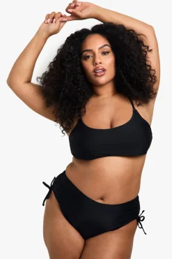 boohoo Plus Maillots de Bain Essentiels Contrôle du Ventre Culotte à Taille Haute<Femme Maillots De Bain|Tenues De Plage