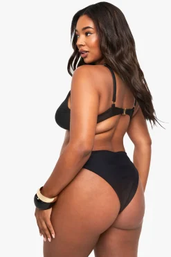 Plus Maillots de bain Essentiels Culotte Taille Haute