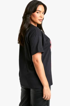 PLUS MICHIGAN CHERRY T-SHIRT SURDIMENSIONNÉ