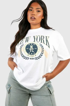Plus New York Printed T-shirt