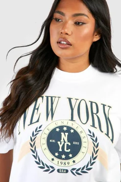 Plus New York Printed T-shirt