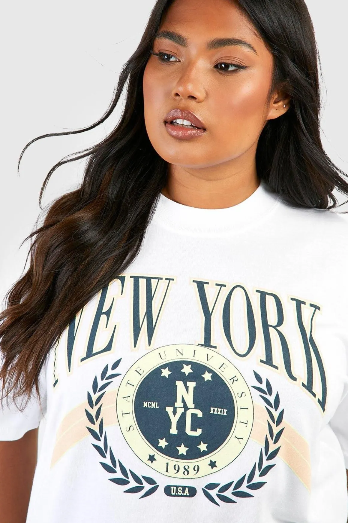 Plus New York Printed T-shirt