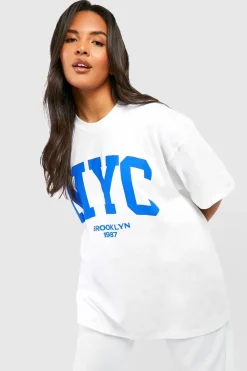 boohoo Plus Nyc Oversized T-shirt<Femme Tops