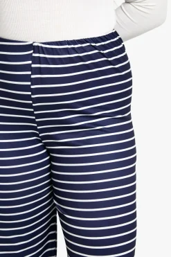 boohoo Plus Pantalon à jambes larges rayé<Femme Pantalons