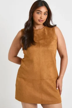 boohoo Plus Robe Mini Évasée en Synthétique<Femme Robes|Robes De Soirée