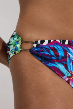 KarenMillen Plus Size Tropical Floral Bikini Bottoms<Femme Maillots De Bain