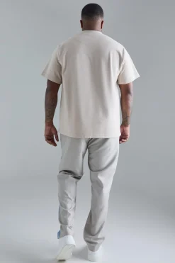 Plus Skinny Fit Pantalon de Costume à Panneaux de Couleur