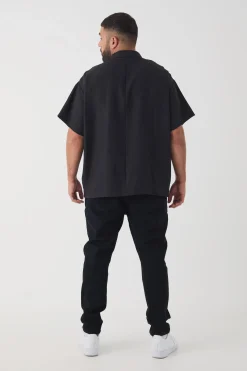 boohooMAN Plus Skinny Stretch Jeans<Homme Jeans Grande Taille|Denim