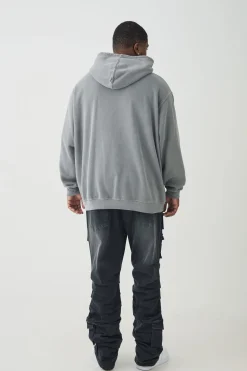 Plus Stacked Jeans évasés à poches cargo multiples
