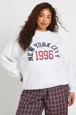 Plus Sweat-shirt Oversize New York City