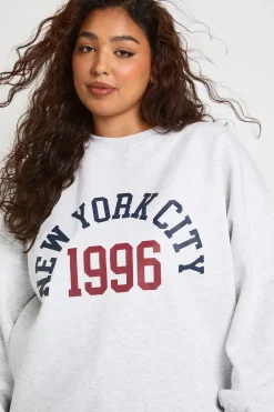 Plus Sweat-shirt Oversize New York City