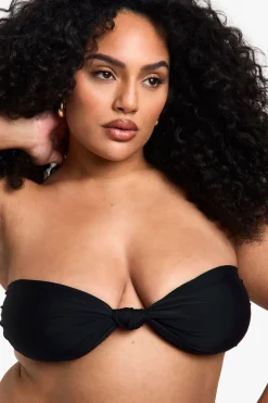 boohoo Plus Swimwear Essentials Bandeau Bikini Top<Femme Maillots De Bain