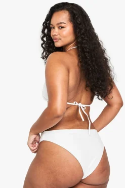 boohoo Plus Swimwear Essentials Culotte à Taille Haute<Femme Maillots De Bain|Tenues De Plage