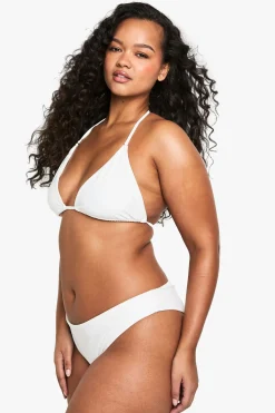 boohoo Plus Swimwear Essentials Culotte à Taille Haute<Femme Maillots De Bain|Tenues De Plage