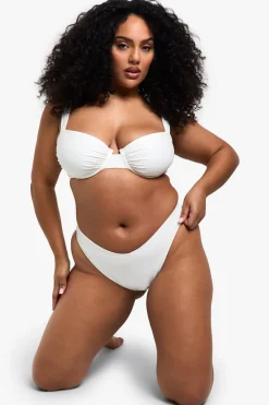boohoo Plus Swimwear Essentials Haut de Bikini Balconette<Femme Maillots De Bain|Tenues De Plage