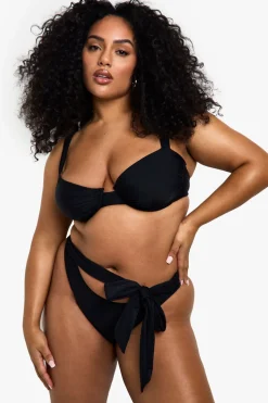 Plus Swimwear Essentials à nouer et bas taille haute