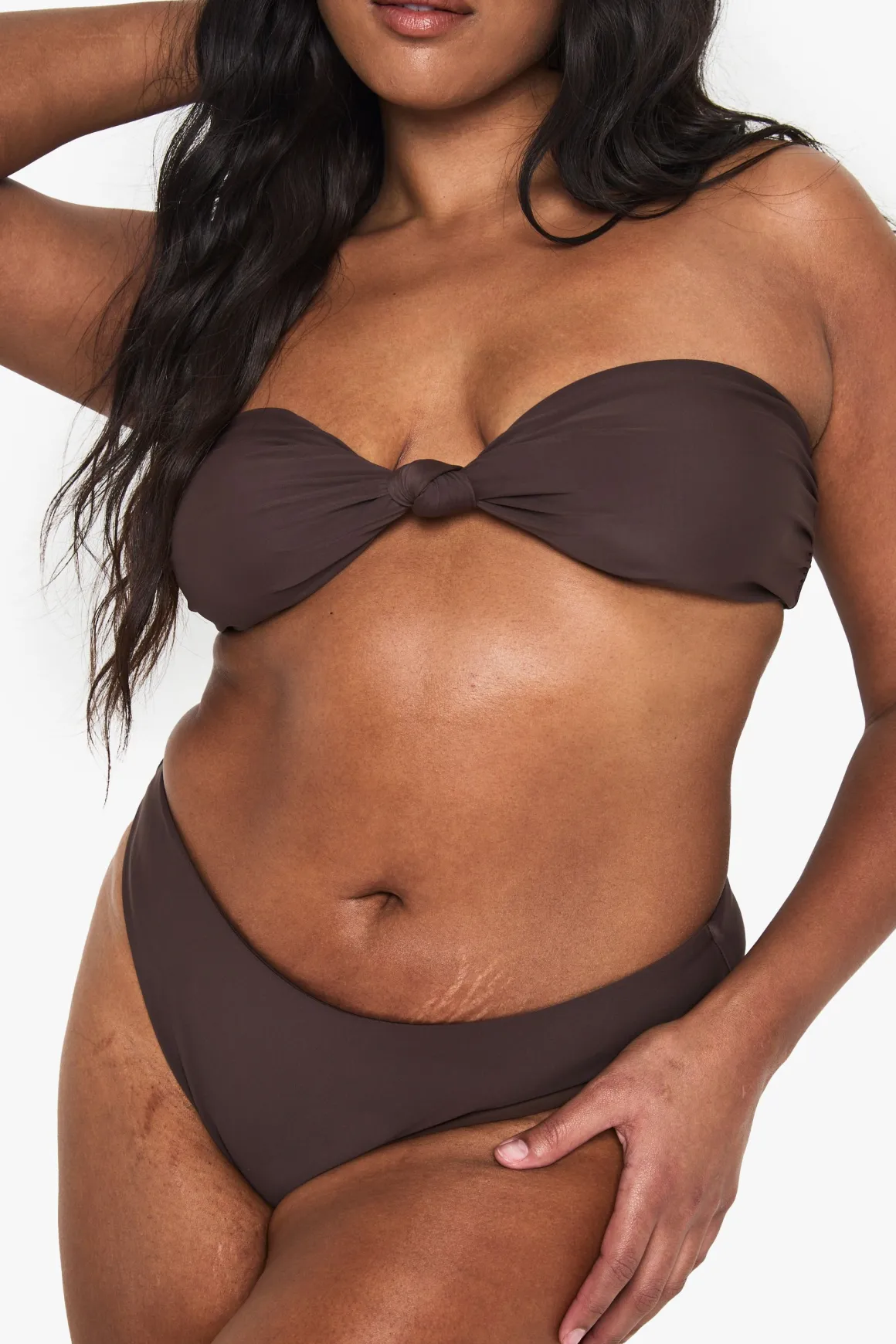 Plus Swimwear Essentials Short Taille Haute
