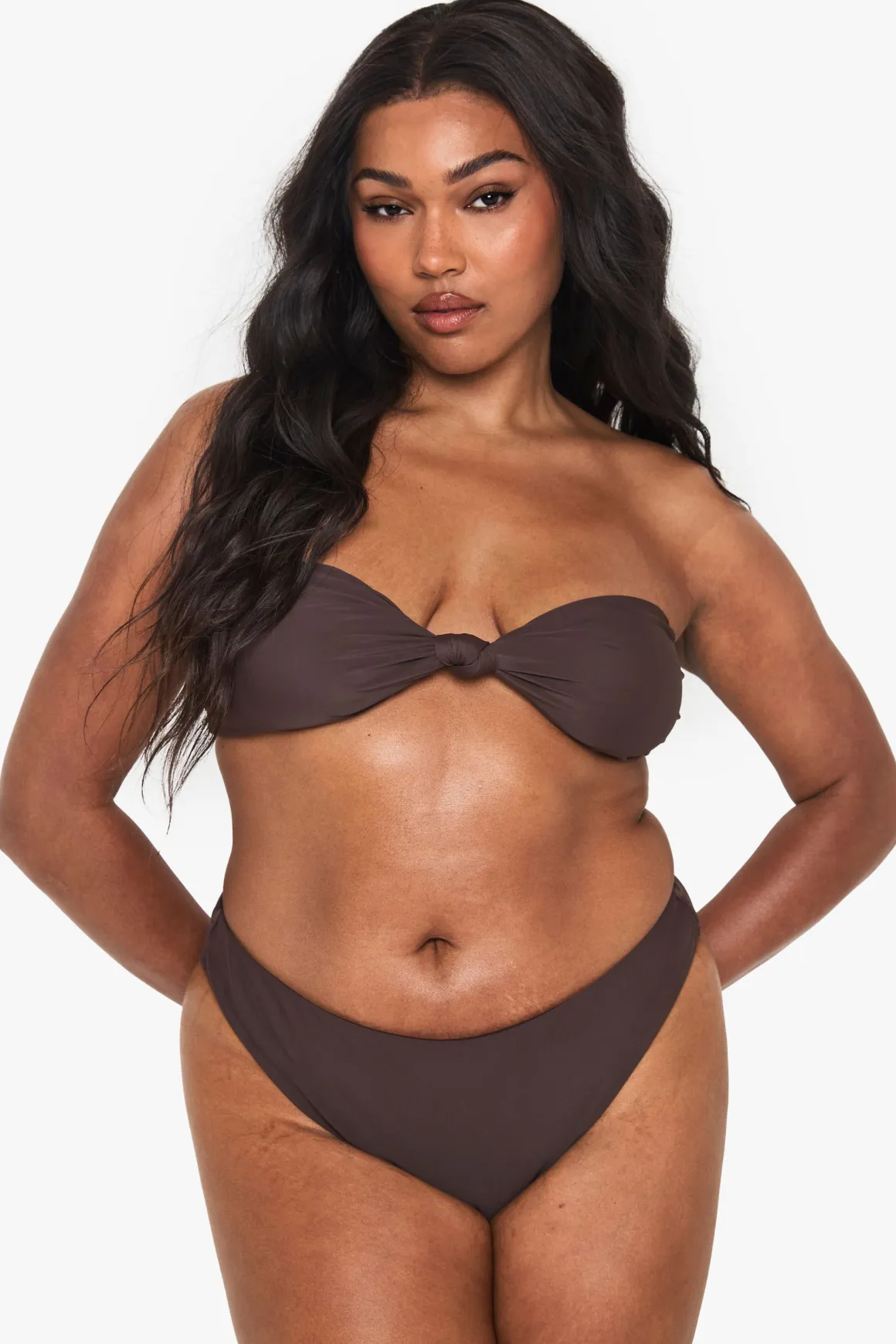 Plus Swimwear Essentials Short Taille Haute