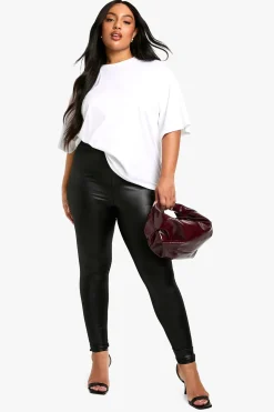 plus synthétique legging taille haute