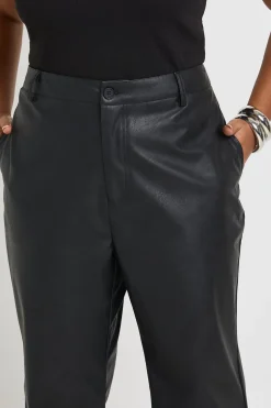 Plus synthétique pantalon évasé
