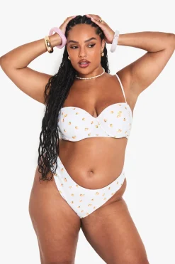 Plus Tangerine Tanga à taille haute