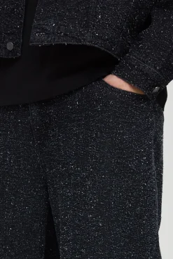 boohooMAN Plus Textured Denim Relaxed Fit Jeans<Homme Jeans Grande Taille|Denim