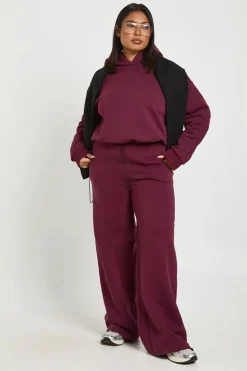 Plus Toggle Joggeurs à jambes larges