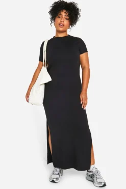 Plus T-shirt Maxi Dress