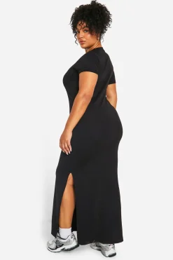 Plus T-shirt Maxi Dress