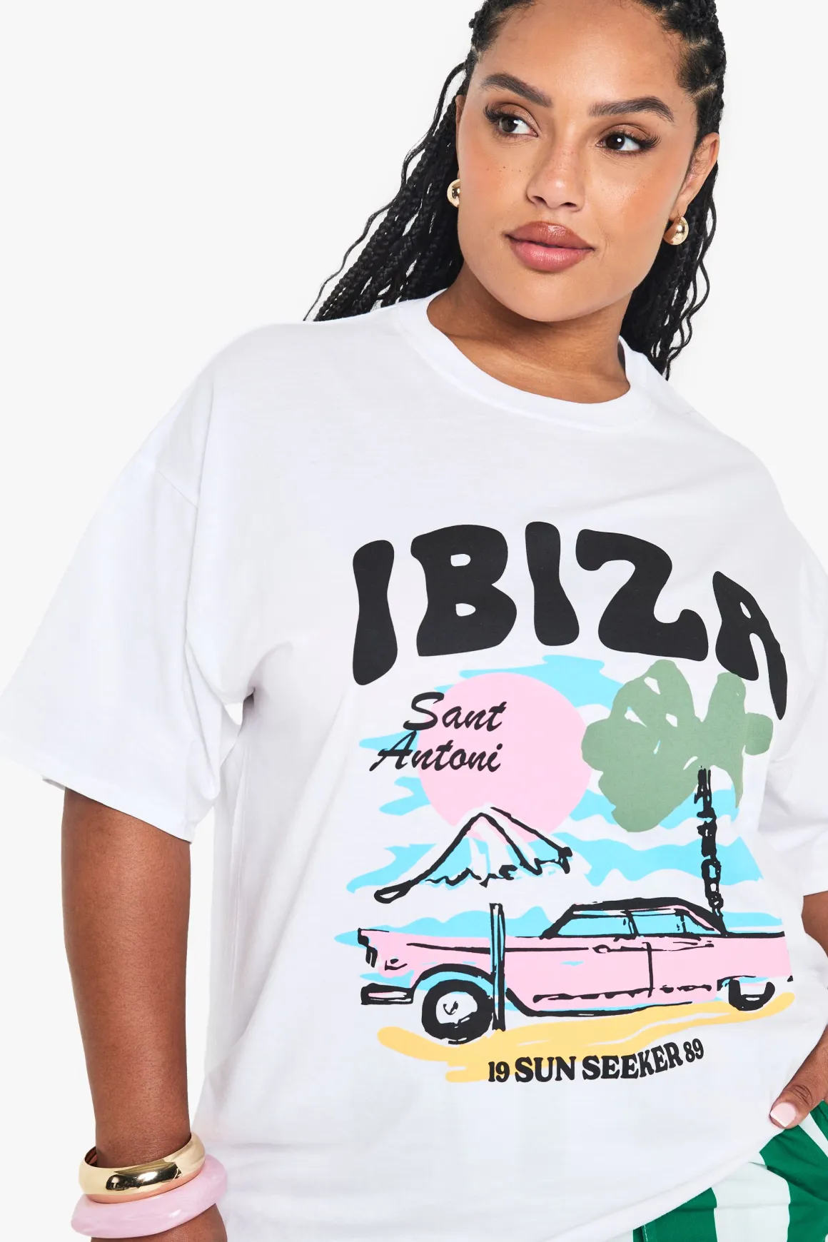 PLUS T-SHIRT OVERSIZED IBIZA