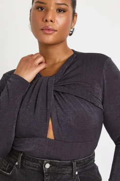 Plus Twist Détail Bodysuit