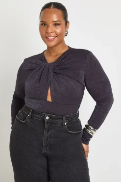 Plus Twist Détail Bodysuit