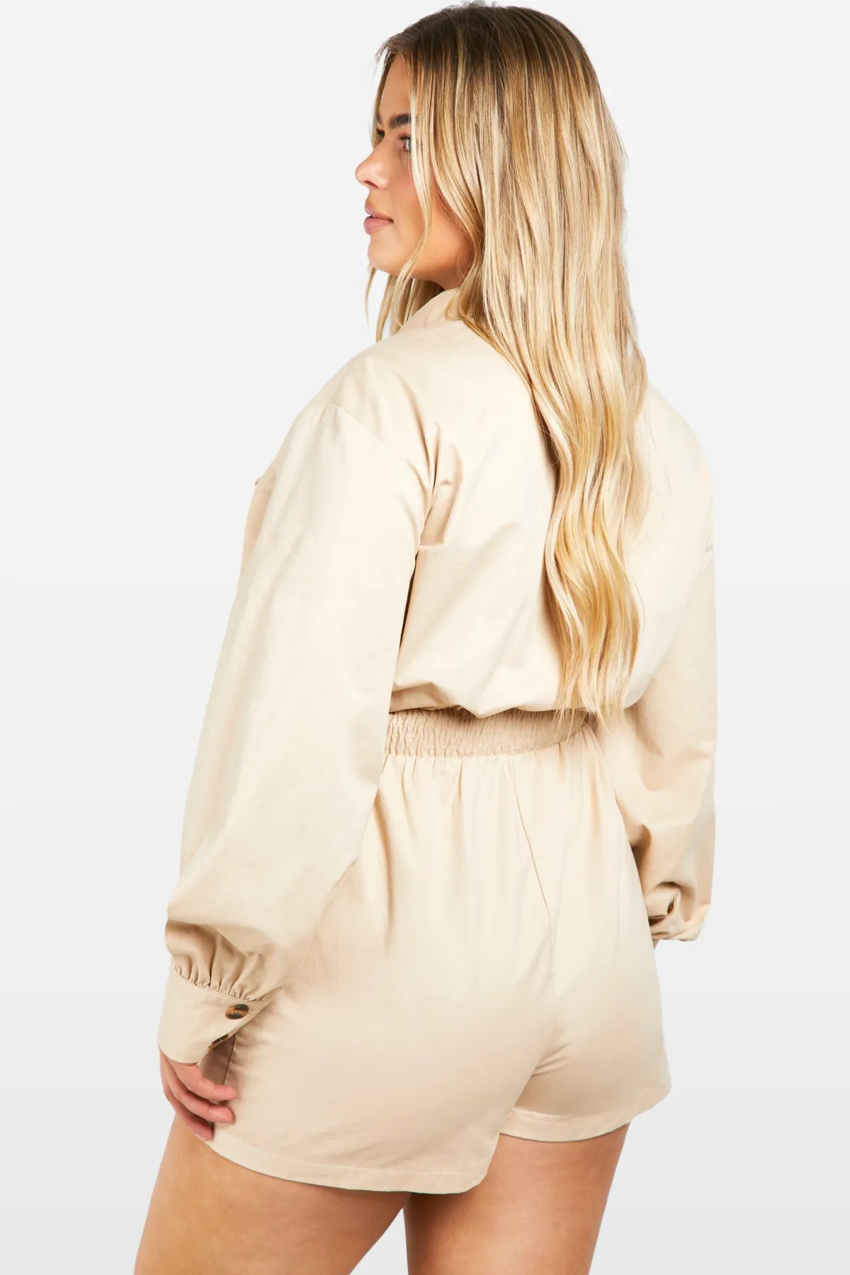 boohoo Plus Utility Combinaison utilitaire à manches longues<Femme Combinaisons Et Combishorts