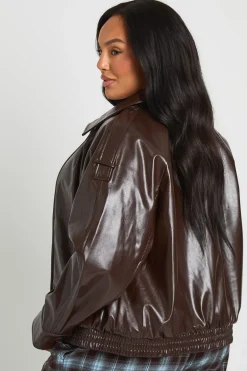 Plus Veste en synthétique