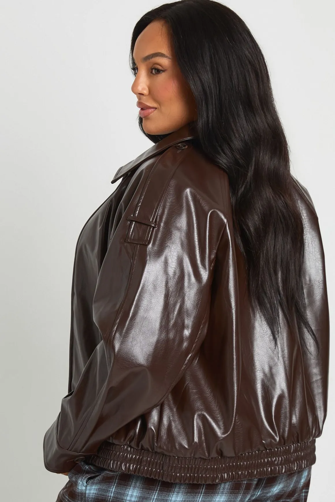 Plus Veste en synthétique