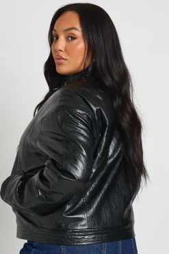 Plus Veste oversize en synthétique