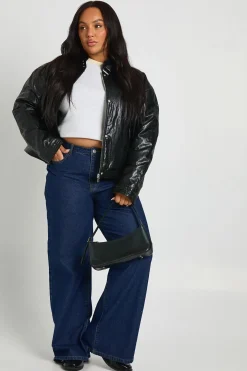 Plus Veste oversize en synthétique