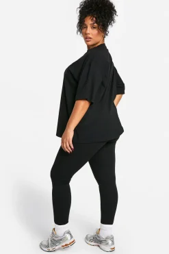 Plus Wardrobe Essentials Ensemble T-shirt Bubble et Legging