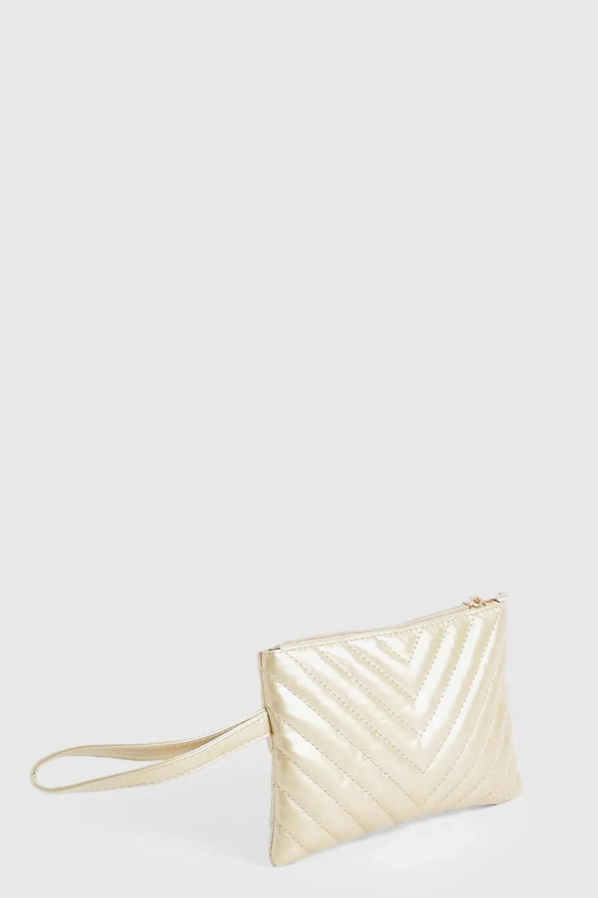 boohoo Pochette Basique Matelassée<Femme Pochettes|Sacs À Main