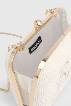 Pochette De Mariée Brodée Et Perlée