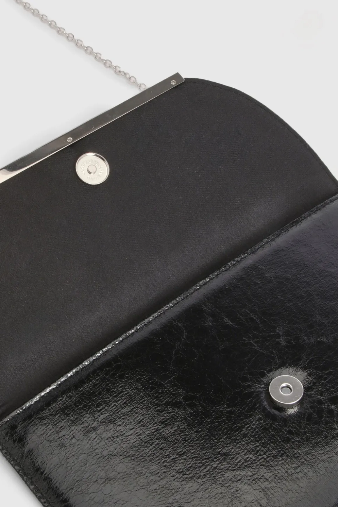 Pochette Enveloppe Plissée Effet Brillant