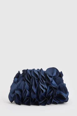 Coast Pochette Estelle En Satin À Fleurs Avec Bandoulière Amovible< Pochettes|Sacs À Main