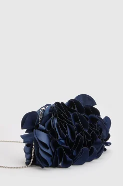 Coast Pochette Estelle En Satin À Fleurs Avec Bandoulière Amovible< Pochettes|Sacs À Main