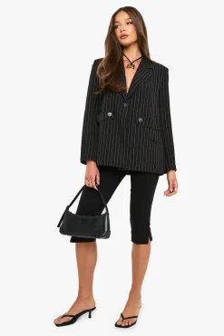 boohoo Pocket Detail Oversized Boxy Blazer<Femme Blazers|Vestes & Manteaux