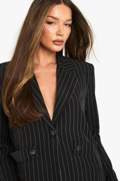 boohoo Pocket Detail Oversized Boxy Blazer<Femme Blazers|Vestes & Manteaux