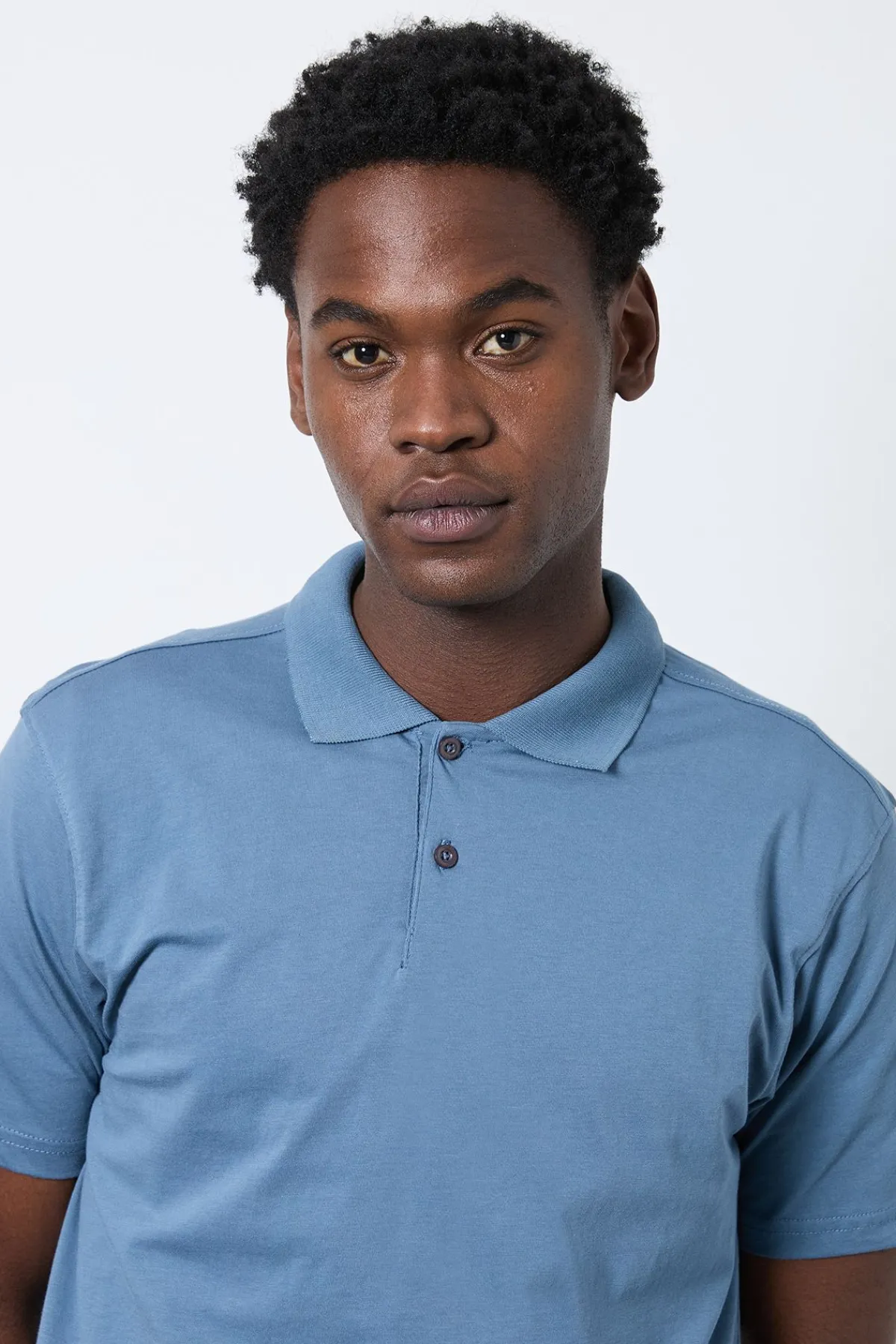 Burton Polo En Jersey Bleu<Homme Polos