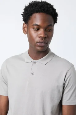 Polo En Jersey Gris