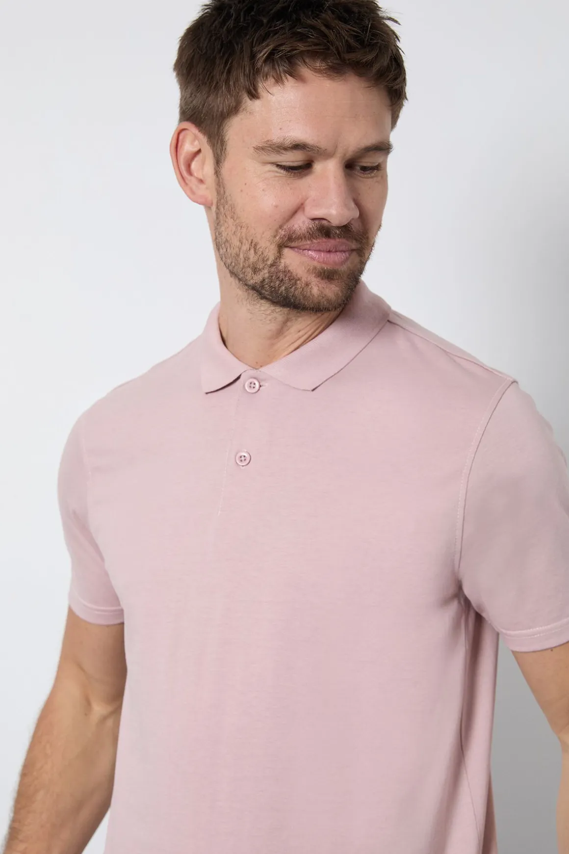 Polo En Jersey Rose